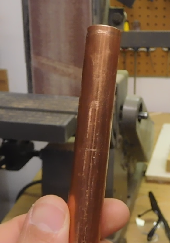 1/2 inch heavy guage copper pipe