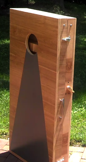 Over engineered cornhole board plan preview