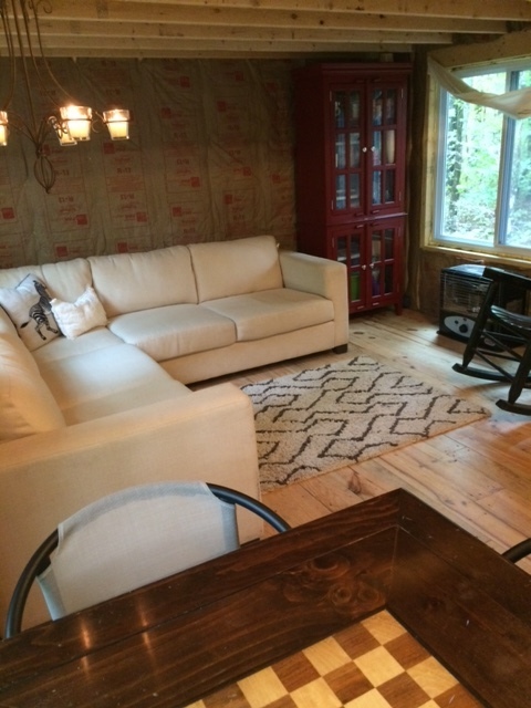 Sectional Couch and Water Supply