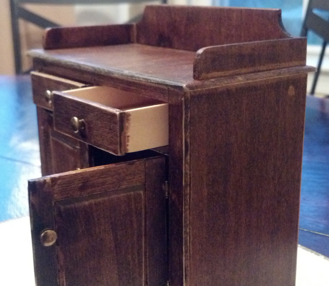 Finished 1/6 scale dry sink