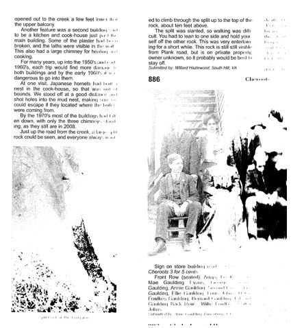 Write up published in The Heritage of Lunenburg County 1743-2009