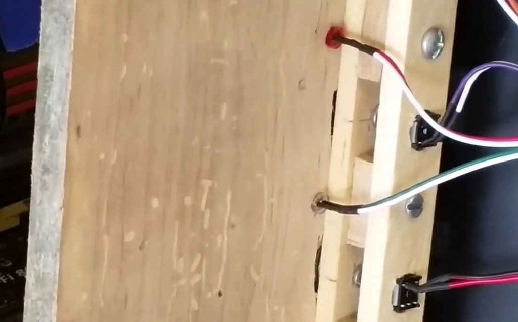 Wooden Computer With Chessboard Top