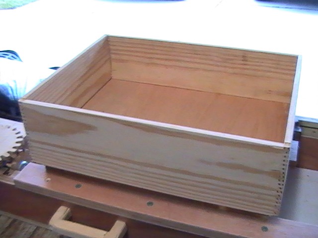 Simple Wooden Storage Box/Drawers