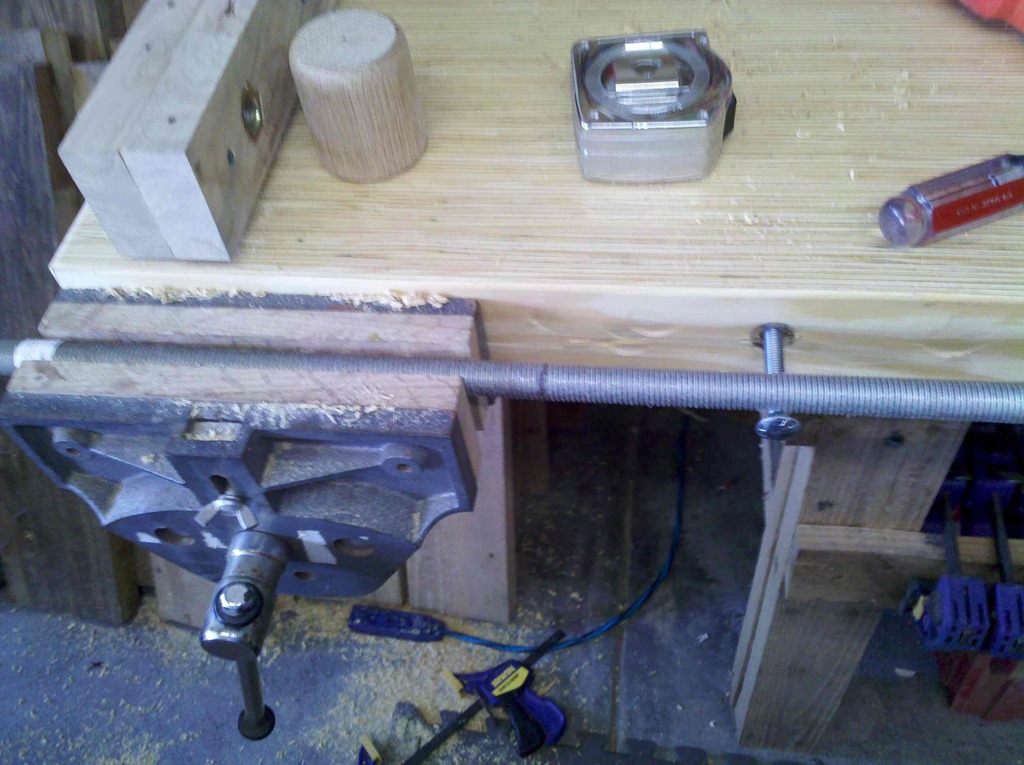 End Vise for Bench Dog Holes