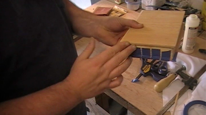 Wooden book Coloring Box