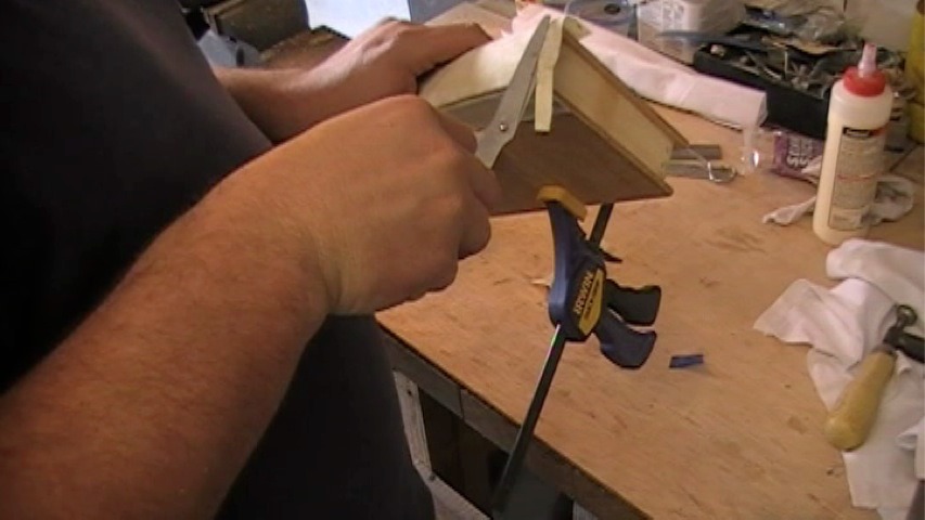 Wooden book Coloring Box