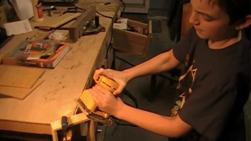 Wooden book Coloring Box